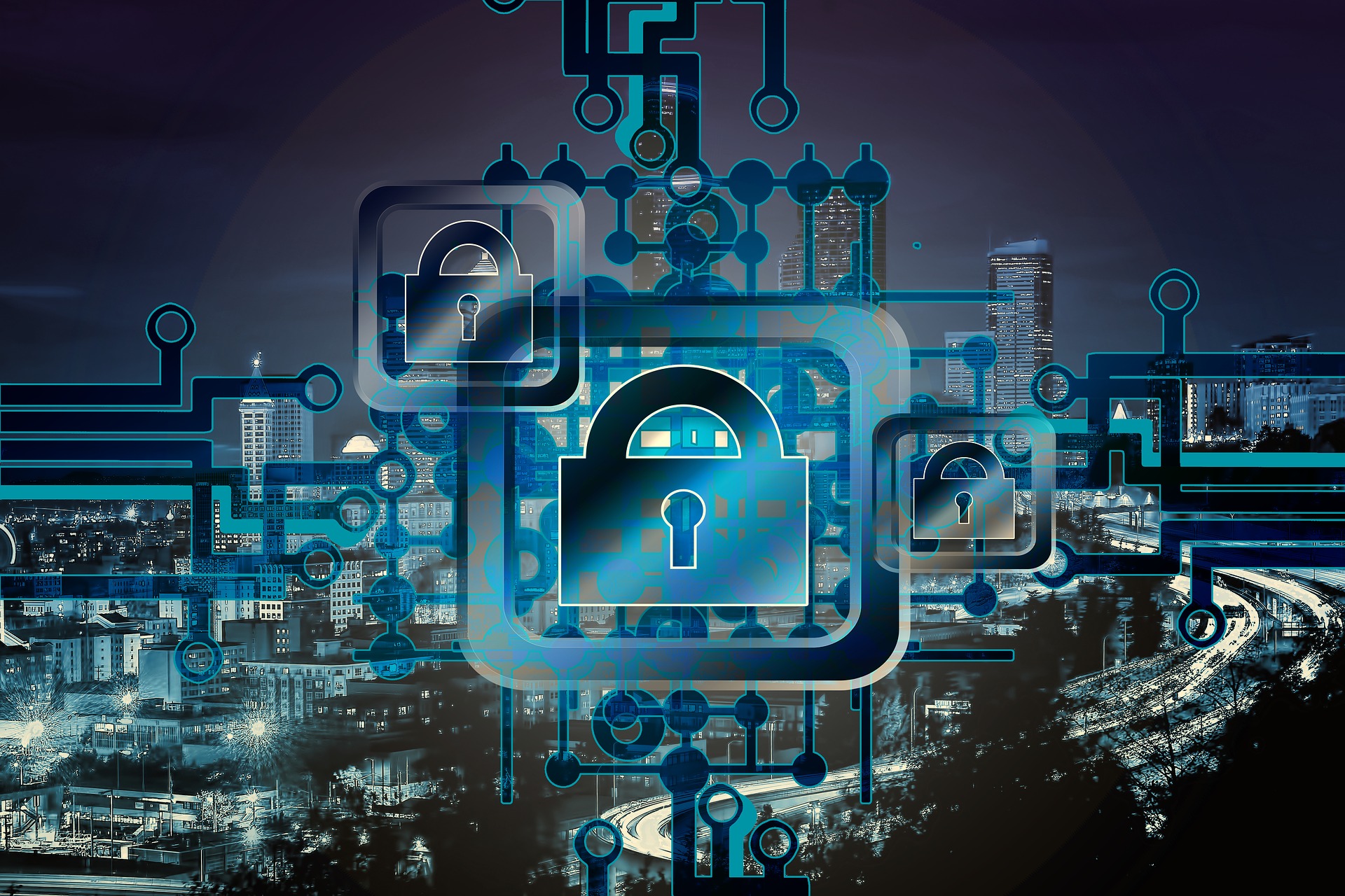 Stadt mit Schlössern und Datennetzen — Sicherheit als Architektur